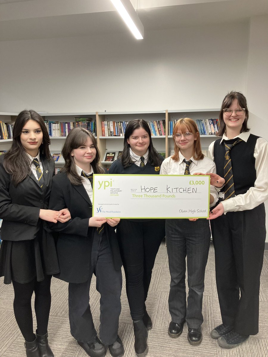 What a fabulous day had by <a href="/ypi_scotland/">YPI Scotland</a> attending #obanhighschool lots of creativity and audience participation. Congratulations to the winning team representing Hope Kitchen <a href="/CatrionaPetit/">Hope Kitchen</a> winning £3000 grant. thanks to all other teams presenting for their chosen charities.