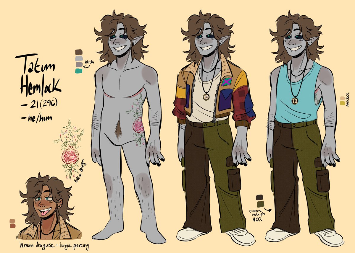 jsterTV's tweet image. offers you my ocs and runs away 🏃💨

#ocart #characterdesign #refsheets #digitalart
