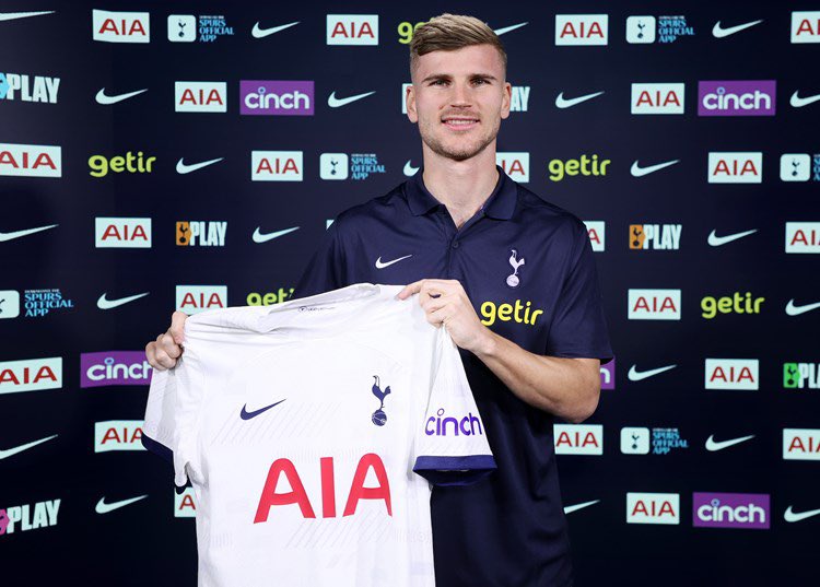 🚨𝐉𝐔𝐒𝐓 𝐈𝐍: Spurs have announced the arrival of Timo Werner on a loan–deal until the end of the season from RB Leipzig with an option to buy for £15M. #THFC @PurplePanel