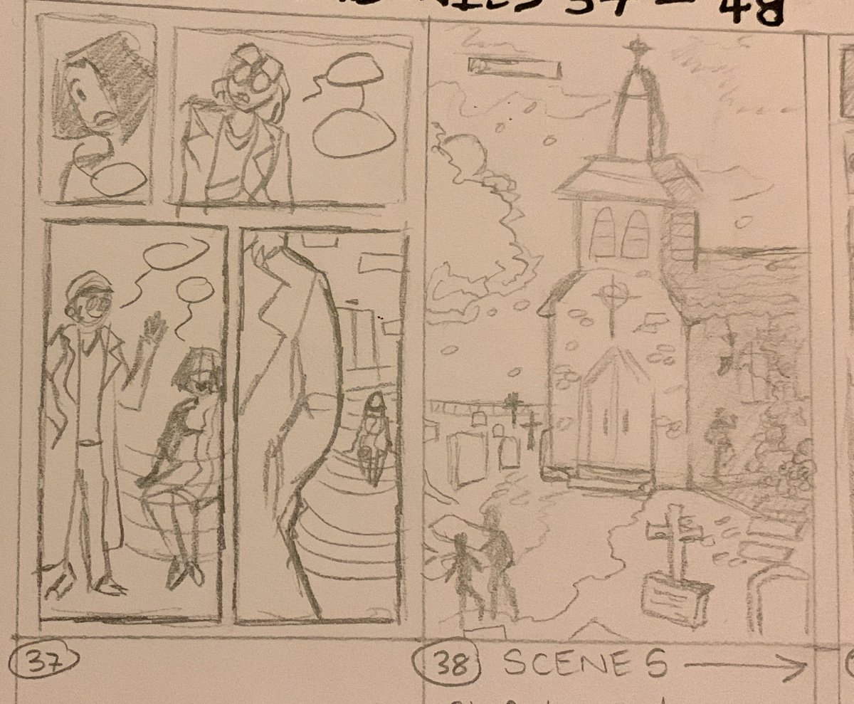 ComicRoughshod's tweet photo. The Roughshod team is hard at work on the Sacrificial Lamb again! :D we aim to have the whole thing sketched up by the end of the month! https://t.co/4AeahP76cx