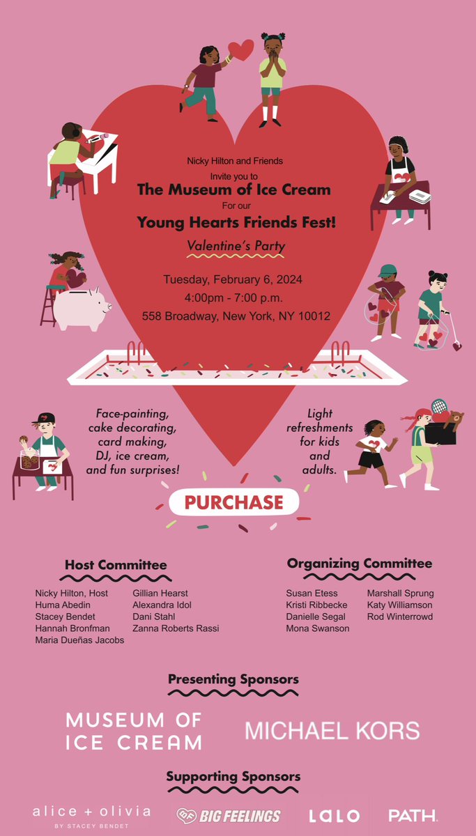 #NewYork you are invited to my Valentine’s Day party with @godslovenyc at the Museum of Ice Cream!💕🍦💝🍦Please join us for an amazing evening of face painting, music, card + cake decorating, ice cream (and other surprises! 🎨 🎼 💕🍦 Tix avail here: tinyurl.com/yc82cdkz