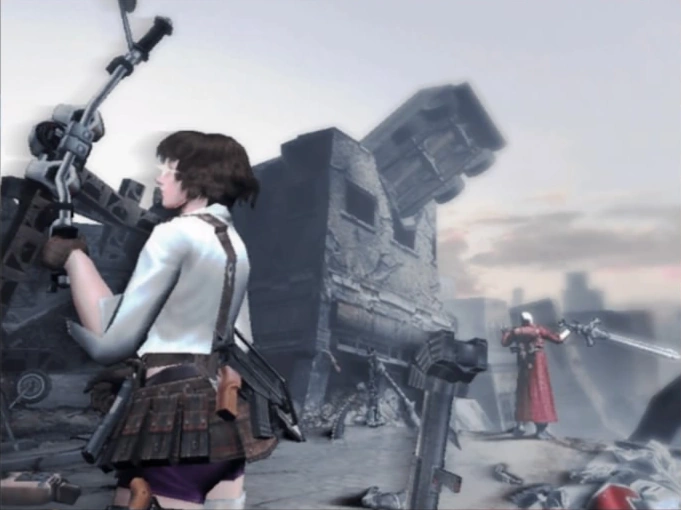 nullrosemary's tweet photo. dmc3 still has some of my favorite clear bonus art ever https://t.co/NWP2W63LXM