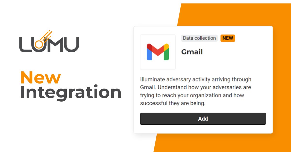 lumutech's tweet photo. Analyze adversary activity across all your Gmail inboxes and correlate data with network metadata. Leverage this integration today to gain precise insights and prevent adversary attempts with accuracy. > https://t.co/p51zx7D9Sh https://t.co/MifKhfgHnE