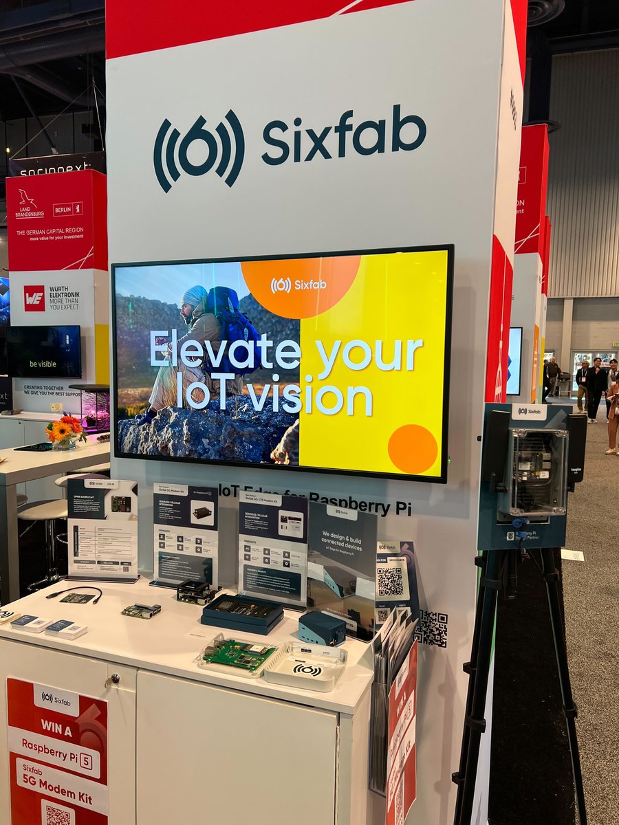 The most powerful tech event is happening now! 🌐
Stop by our booth #9863 in North Hall. We are very excited to meet you all! #CES2024 #CellularIoT #RaspberryPi #IoT
