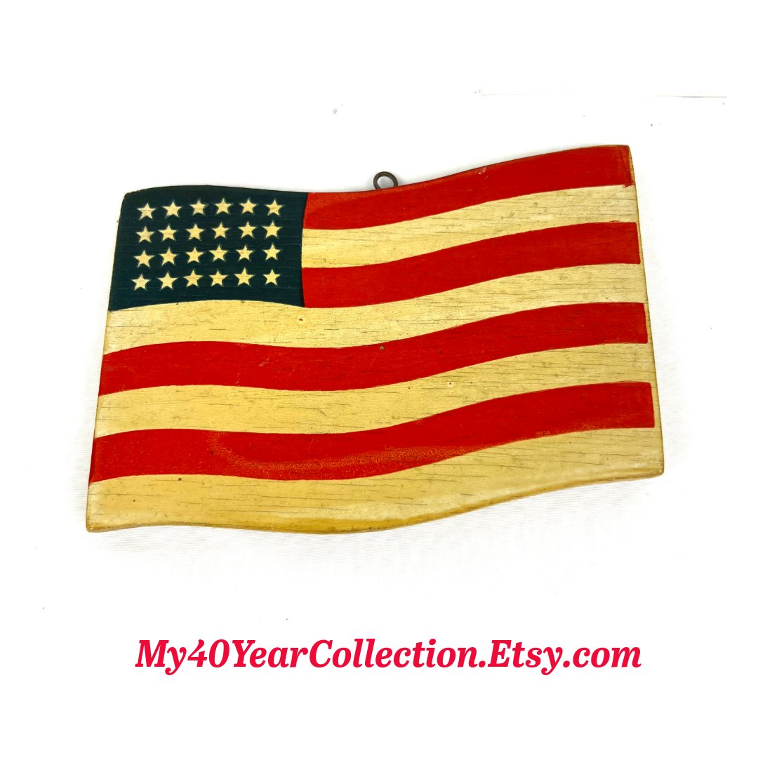 Antique Wall Decor - Wooden Waving United States Flag - Americana Decor 

my40yearcollection.etsy.com

#vintage #vintagefinds #walldecor #usflag #wavingflag #antique #woodflag #flag #americana #my40_yearcollection