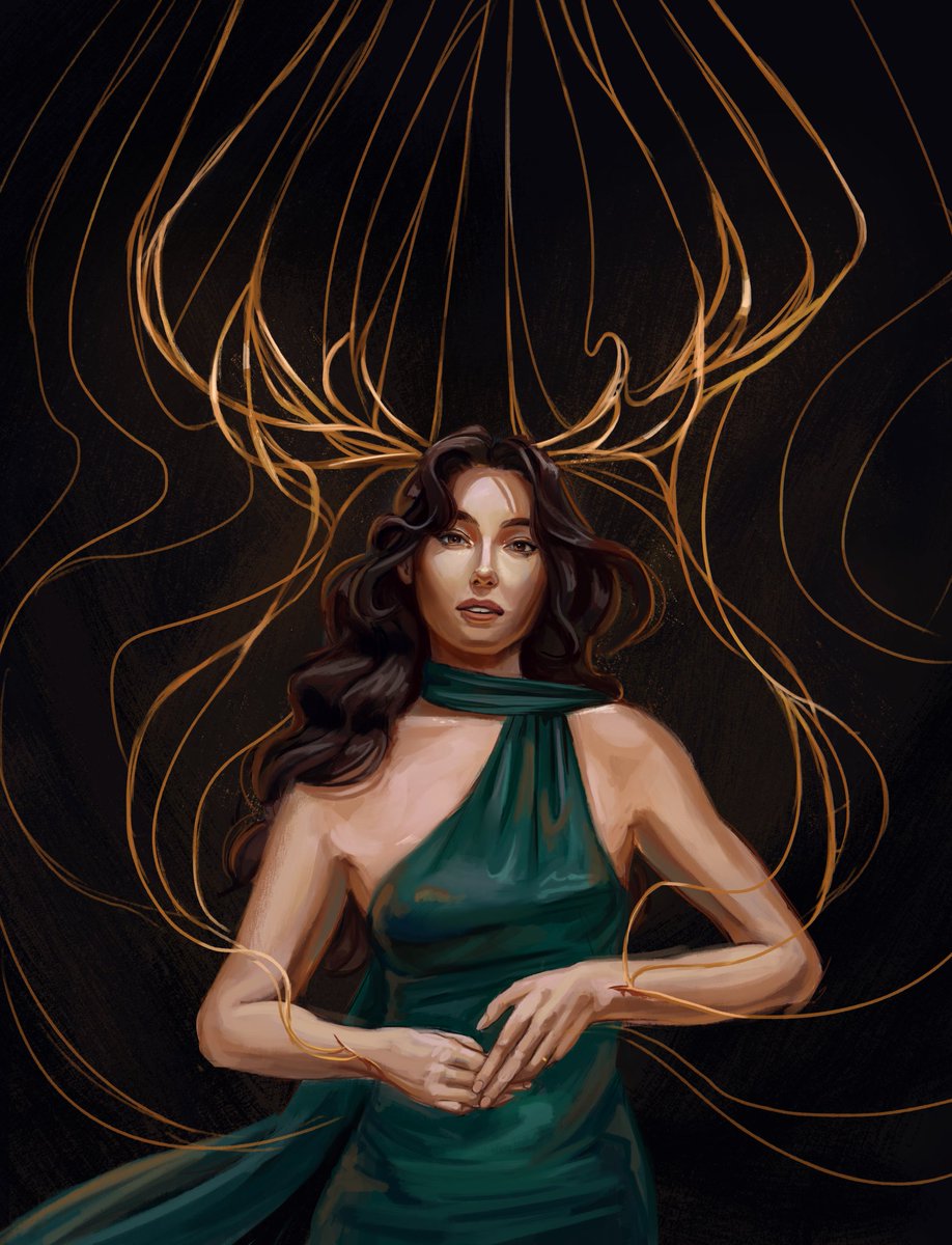 just received this STUNNING commission of Saige, my MC in THE FOREST BLEEDS - an incredible thank you to cilenecorpier for capturing her half-thai beauty (and her power) in the most perfect way!!!
