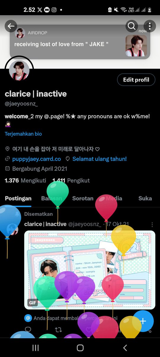 clarice | inactive tweet media
