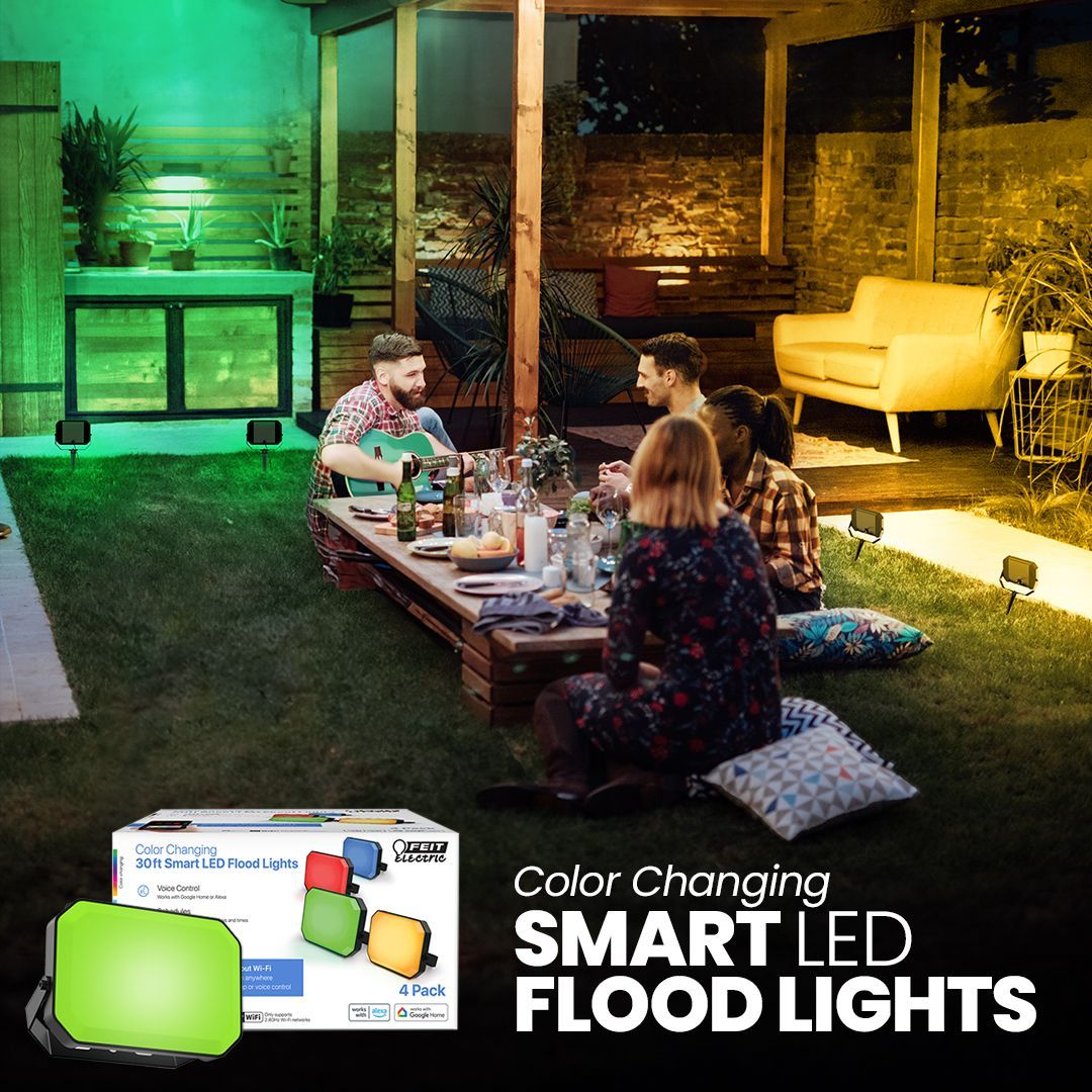 FeitElectricInc's tweet photo. From vibrant hues to preset scenes, the good times keep rolling — even when you’re busy soaking in life’s awesome moments. 🌈💡Yes, we know it’s a little early to think about outdoor gatherings, but why not plan ahead? https://t.co/5U0OPaNC4K https://t.co/KA7kmvY9jh