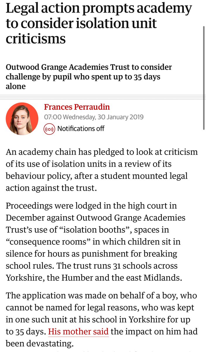 @PaulGarvey4 @abbyaug Well, yes. Look at what was going on at Outwood not so long ago. @YorksBylines theguardian.com/education/2019…