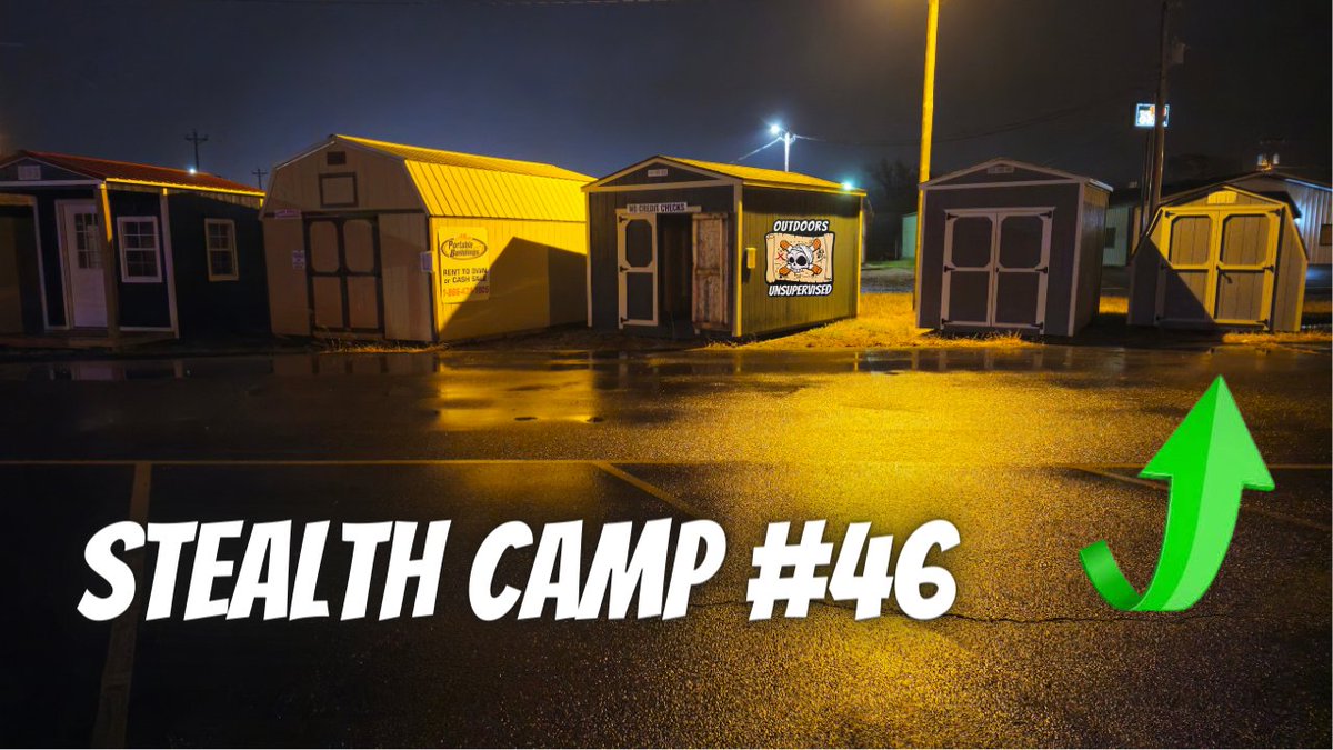 OUnsupervised's tweet image. youtu.be/YV8Dc6GfdDI
Couldn't pass up this invitin' cozy shed to stay in on a 32 degree night. #WildCamp #Camp #StealthCamp #OutdoorsUnsupervised