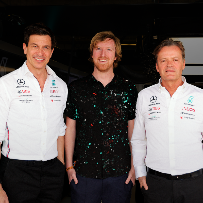 MercedesAMGF1's tweet photo. We’re proud to welcome Luminar, the leading global brand in LiDAR technology, to the Team 👏

Our partnership will build on @luminartech's existing development work with @MercedesBenz and explore opportunities to incorporate the company’s innovative LiDAR technology 🤝