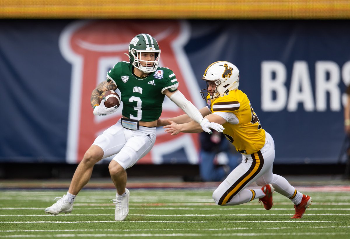 Ohio wide receiver Keegan Wilburn has entered the transfer portal, <a href="/On3sports/">On3</a> has learned. 

The grad transfer earned All-MAC First Team Specialists in 2022. Former three-star recruit. 

on3.com/transfer-porta…