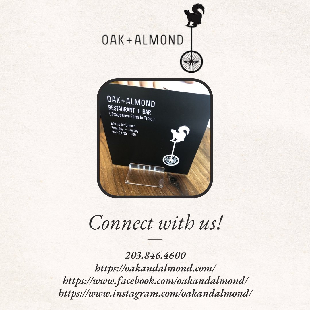 oakandalmond's tweet image. Stay in the loop! Follow us on social media for the latest updates, exclusive offers, and behind-the-scenes fun.
.
.
.
#norwalk #norwalkct #norwalkeats #norwalknow #cteats #ctbites #203eats #203norwalk #norwalkmoms