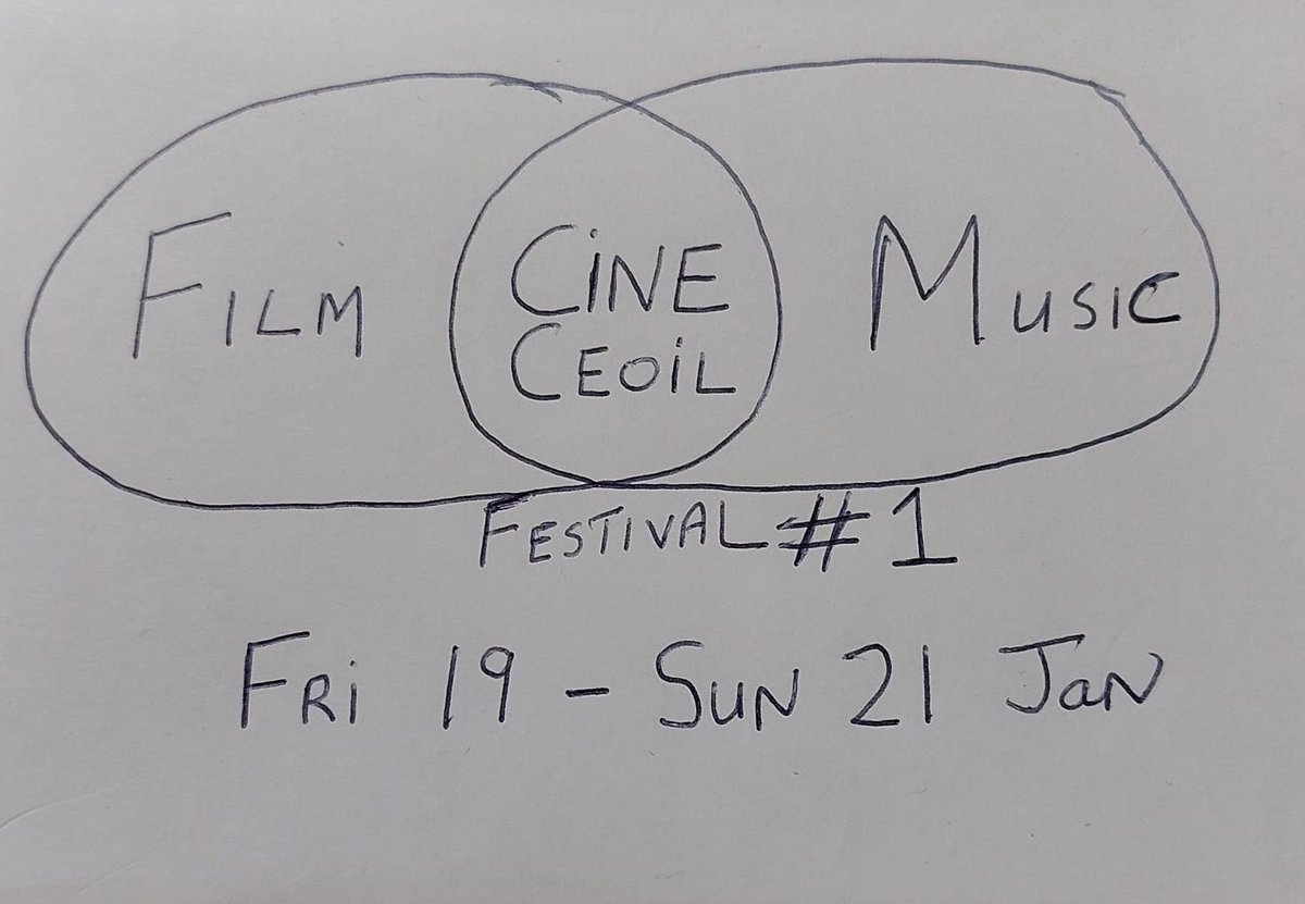 So the first CineCeoil Festival is going to happen soon... more info to come over next few days... But here are the dates. I'm very happy with what I've pulled together... 'Getting Music Video & Film Off The Sh***y Speakers & Small Screens Since 2009'