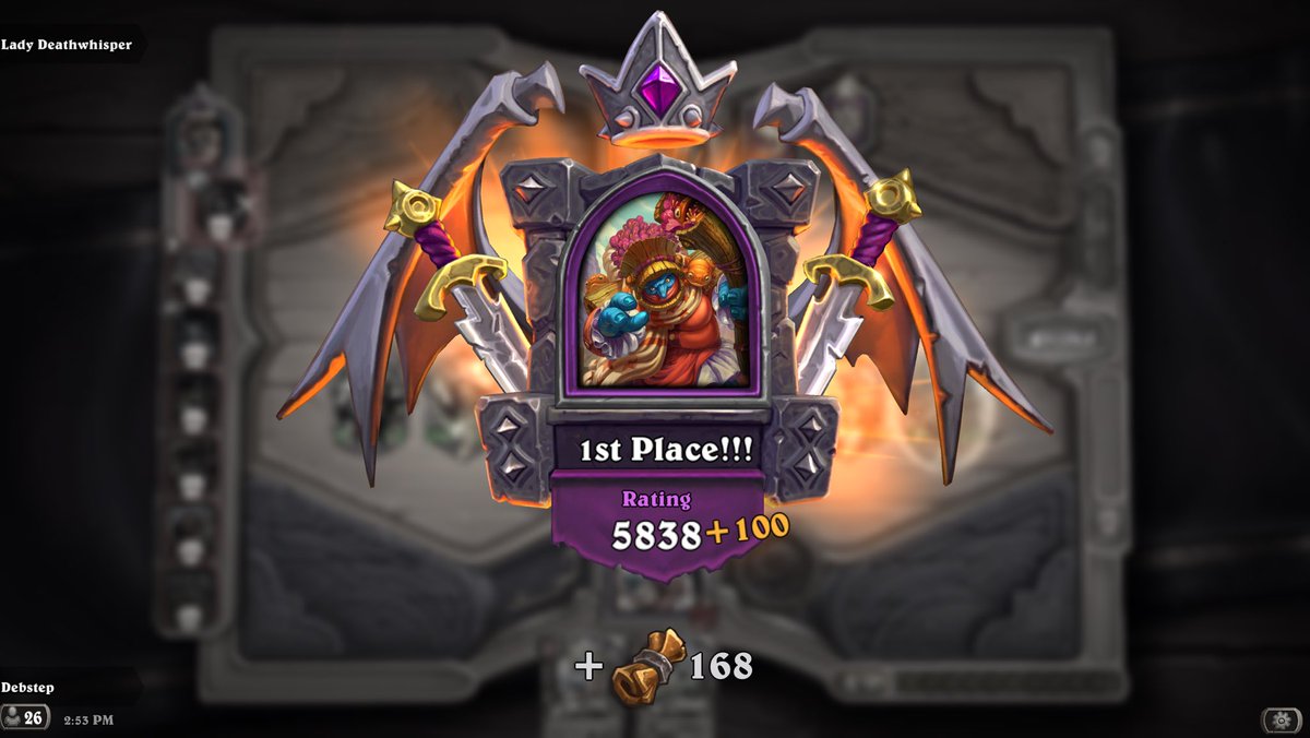 Debstep33's tweet image. Have to document this bc I’ve never been this high in battlegrounds before 🥲Thank you @Kripparrian  for your streams, I’ve learned so much 🥹#hearthstone #Battlegrounds