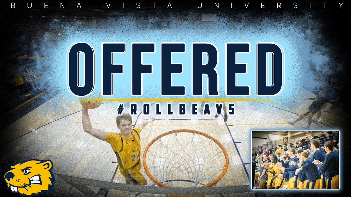 After a amazing conversation with <a href="/MisterBenClark/">Ben Clark</a>, I am blessed to receive an offer to continue my academic and athletic career at Buena Vista University! #RollBeavs