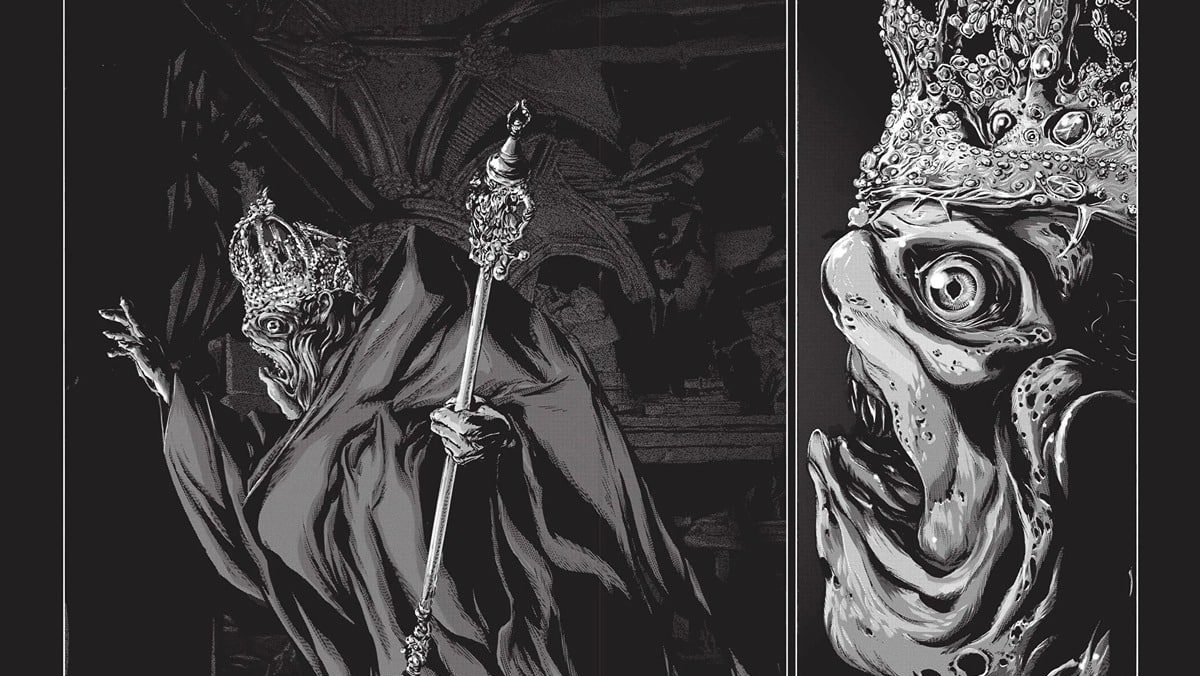 comicsbeat's tweet photo. HORROR BEAT: Gou Tanabe crafts another great Lovecraft adaptation with The Shadow Over Innsmouth #horrorbeat @darkhorsecomics https://t.co/pHVI0wcFy4 https://t.co/mbyqUzQl9V