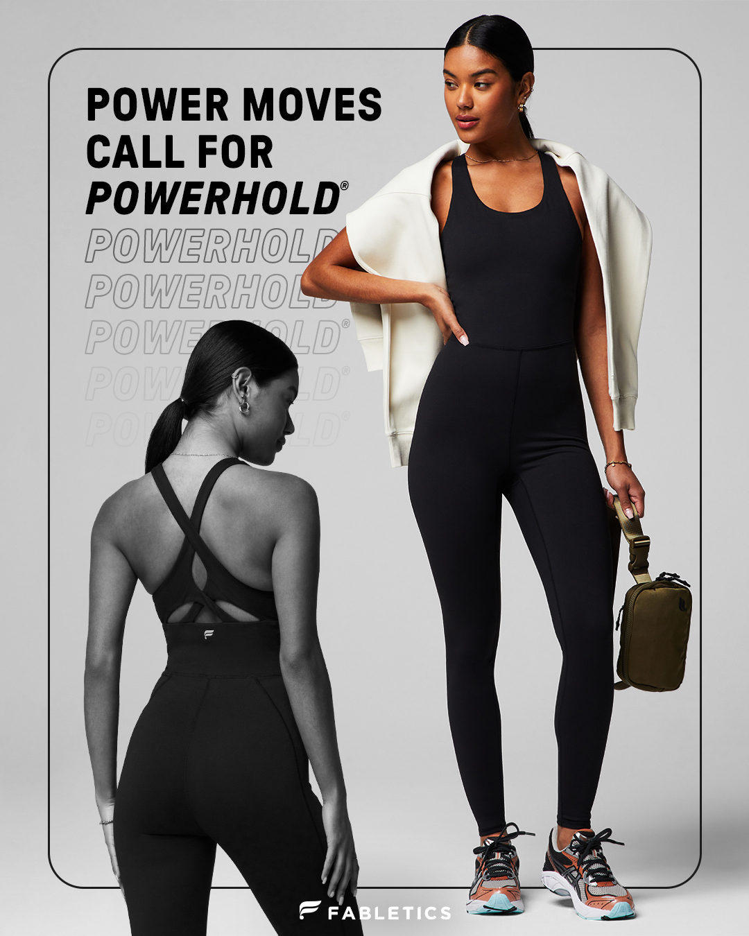 Fabletics on X: Push Your Limits in PowerHold. 🖤 Holds you in. Won't hold  you back. 💪  / X