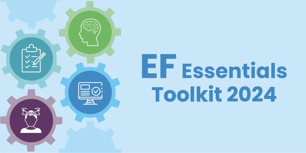 Join us for ResearchILD's Executive Function Essentials Toolkit training -  4 professional development workshops dedicated to supporting the teaching of executive function strategies for all learners. Starting February 8! smarts-ef.org/executive-func…