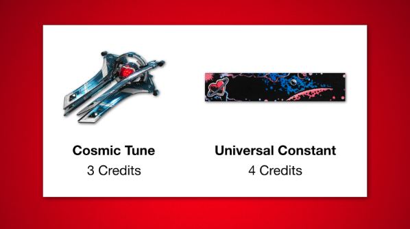 Craving some new loot? Beginning January 18, your donation of $21 will earn you the Cosmic Tune ship and $28 will earn you the Universal Constant emblem.

Check out how you can level up your collection at Game2Give.com