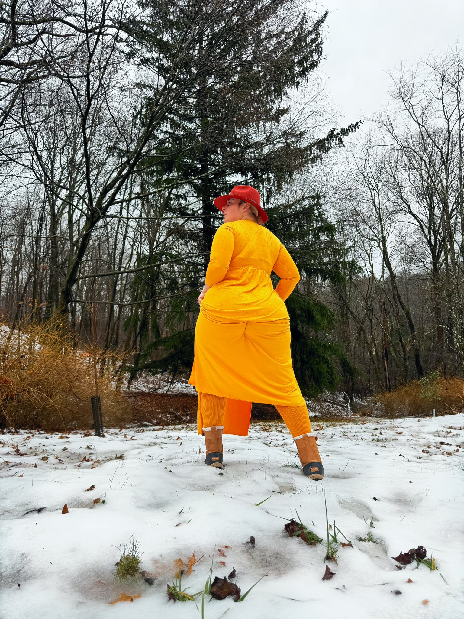 Cozycabinmom on X: Rain on snow ❄️ so its all slushee 😝  t.coTYgttQvGKB  X