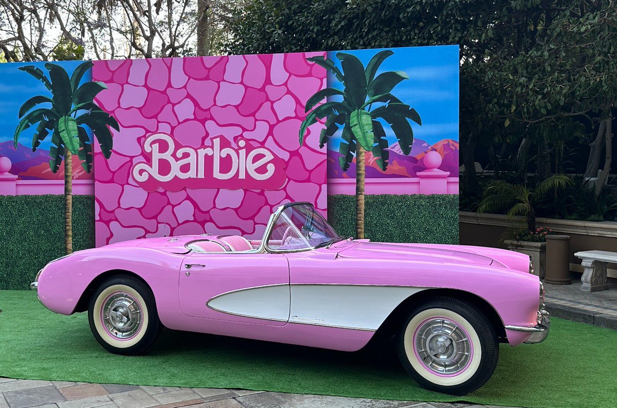 Barbie's '57 Chevy Corvette is coming to the AutoShow! Built as a recreation of the car from the 2023 movie, this pink Corvette features a serious motor and plenty of unique touches. 

Read more: autoshow.ca/barbies-57-che… #Barbie #AutoShowCa #Corvette