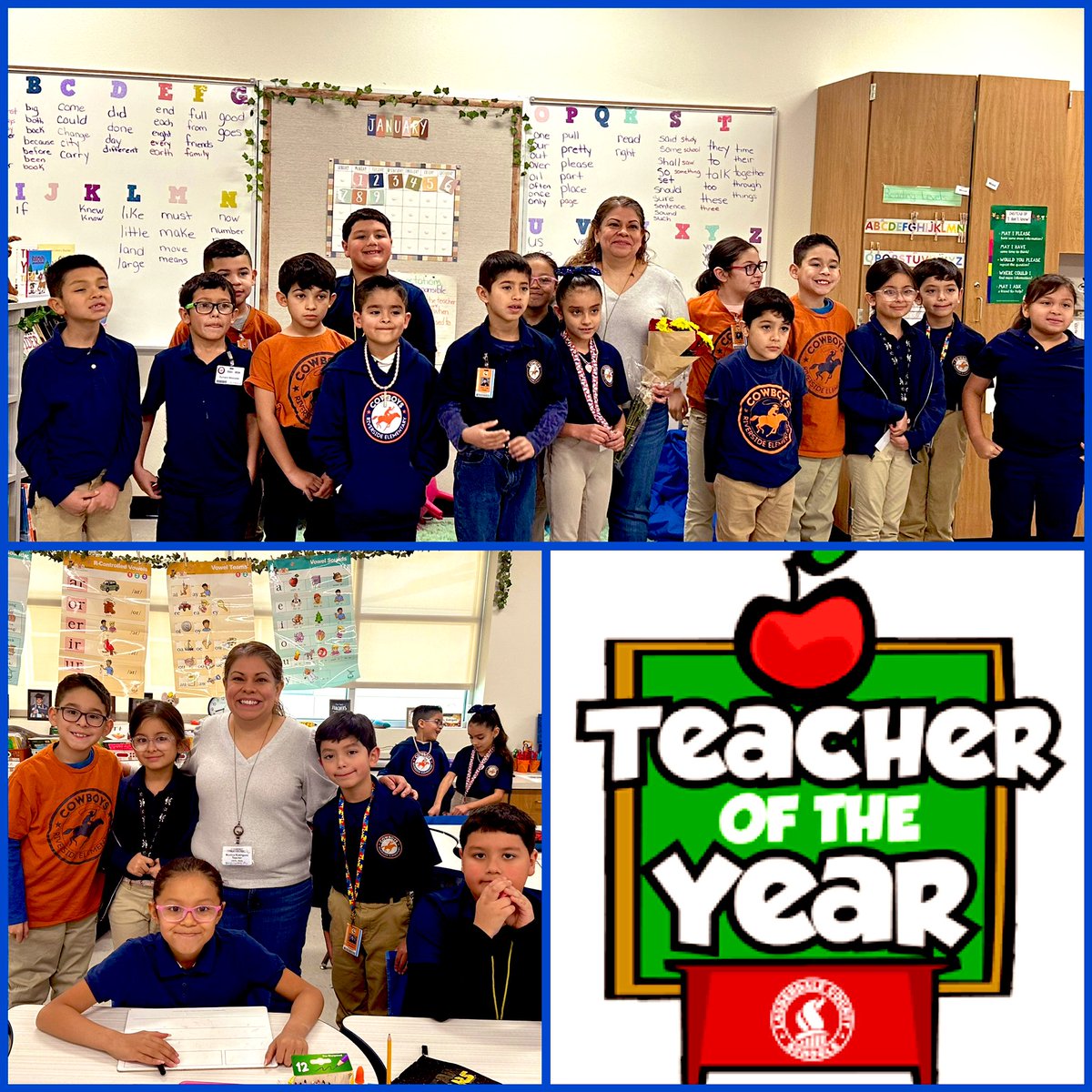Lupe Armendariz (@lupearmendariz1) on Twitter photo Congratulations to Mrs. Monica Rodriguez who was named 2024-25 Teacher of the Year <a href="/RiversideEleme2/">Riverside Elementary School</a>
Weβre so very proud of you! Your hard work has truly paid off! πππ<a href="/YISDVolunteers/">YISD Volunteers</a> <a href="/YISDPIE/">YISD Partners In Education</a> <a href="/UrenoOlivas/">Claudia Ureno-Olivas</a> #riverside4ever Congratulations to Mrs. Monica Rodriguez who was named 2024-25 Teacher of the Year <a href="/RiversideEleme2/">Riverside Elementary School</a>
Weβre so very proud of you! Your hard work has truly paid off! πππ<a href="/YISDVolunteers/">YISD Volunteers</a> <a href="/YISDPIE/">YISD Partners In Education</a> <a href="/UrenoOlivas/">Claudia Ureno-Olivas</a> #riverside4ever