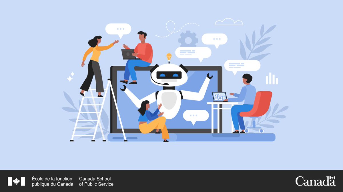 École de la fonction publique du Canada (@ecole_gc) on Twitter photo Lisez le premier article de la série Travailler à l’aide de l’IA: des notes de service en quelques minutes, qui permet d’explorer les applications de l’IA générative lors de la rédaction de notes de service et fournit des instructions et messages-guides. busrides-trajetsenbus.csps-efpc.gc.ca/fr/ep-112-fr Lisez le premier article de la série Travailler à l’aide de l’IA: des notes de service en quelques minutes, qui permet d’explorer les applications de l’IA générative lors de la rédaction de notes de service et fournit des instructions et messages-guides. busrides-trajetsenbus.csps-efpc.gc.ca/fr/ep-112-fr