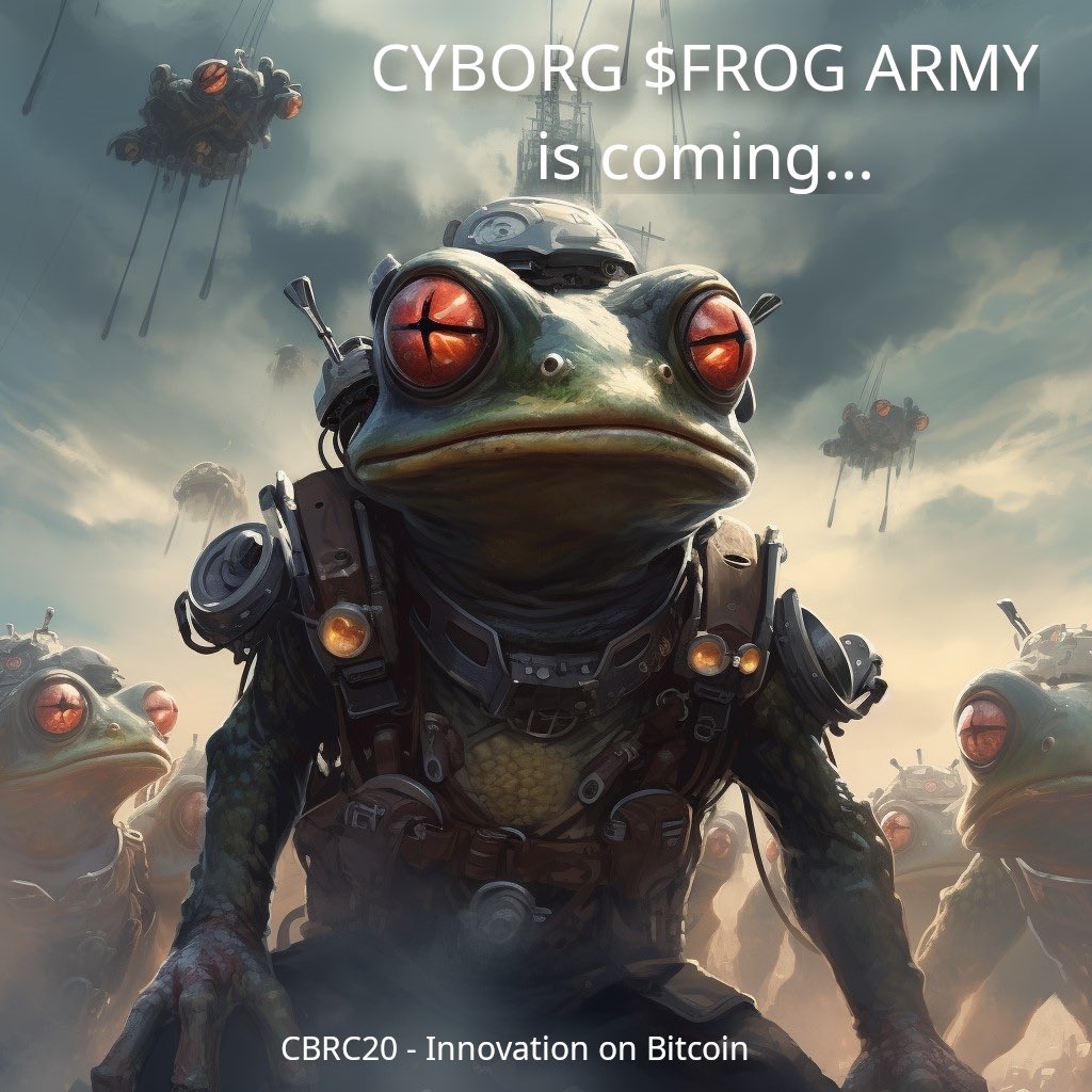 CYBORD $FROG - (CBRC-20) (@CybordFrog) / Posts / X