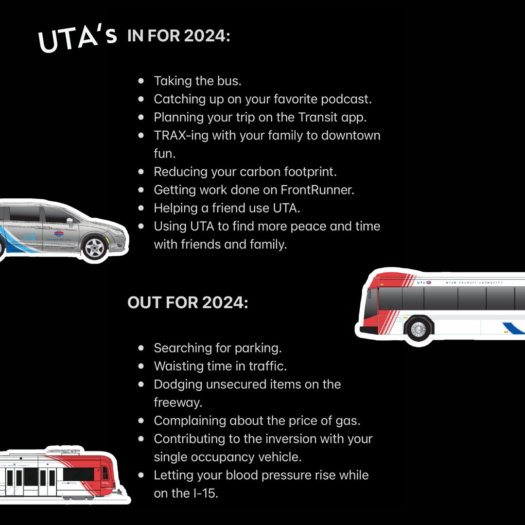 Dear Wasatch Community,

Here's our In's and Out's for 2024! 😘 

What would you add? 

#insandouts #2024 #SLC #Utah