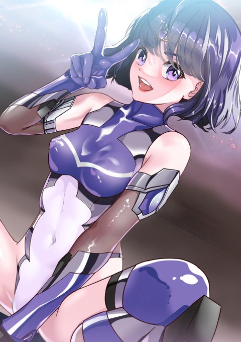 おはようございます❤(#^.^#)
ちっぱいファイターほたるちゃん❣❣
#セーラー対魔忍サターン 
#ぴっちりスーツ 