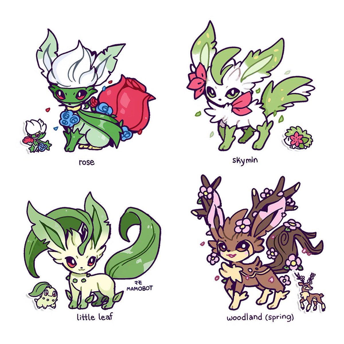 leafeon forms 🌱