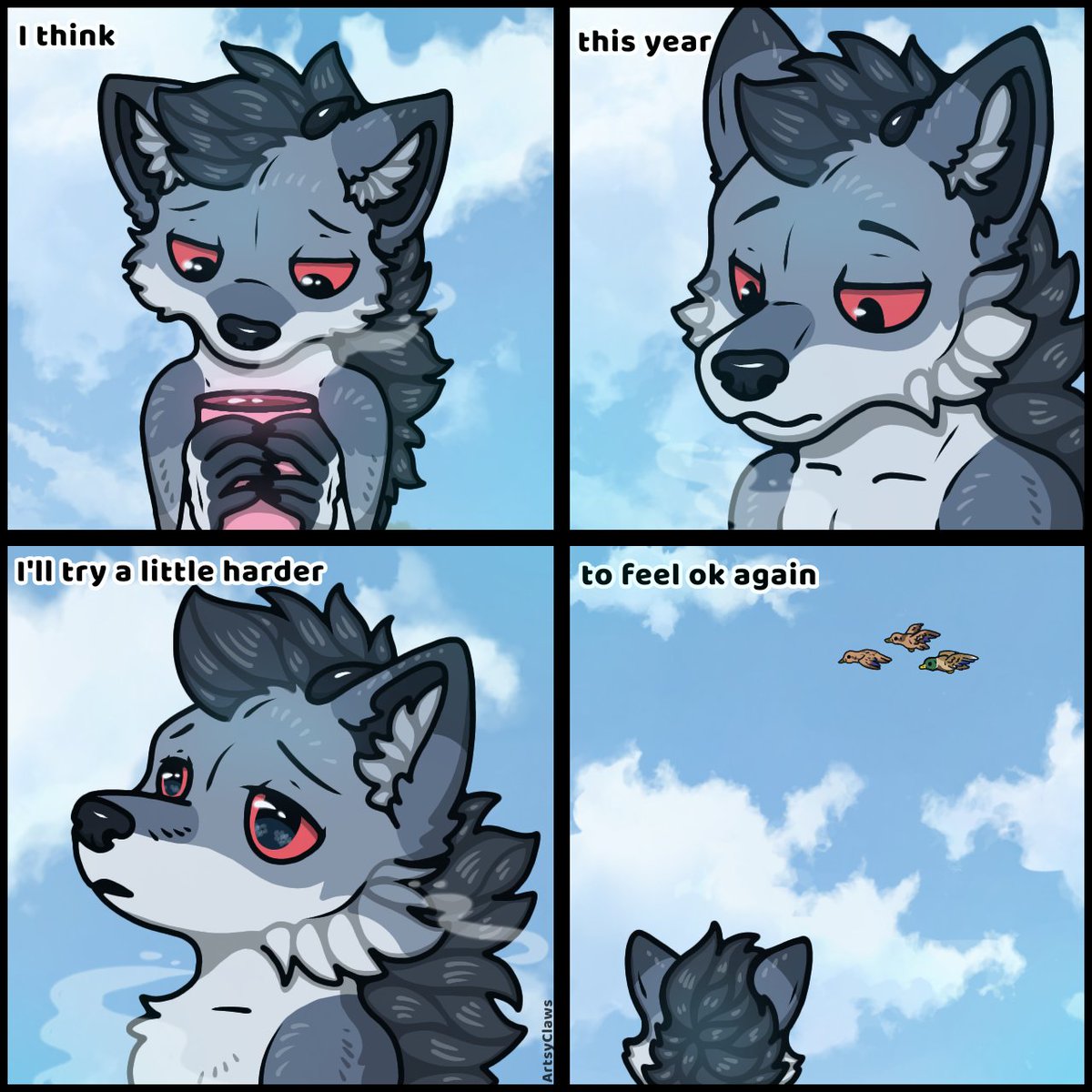 ArtsyClaws's tweet photo. 💙 I Will Try 💙 https://t.co/WkINWvzDJz