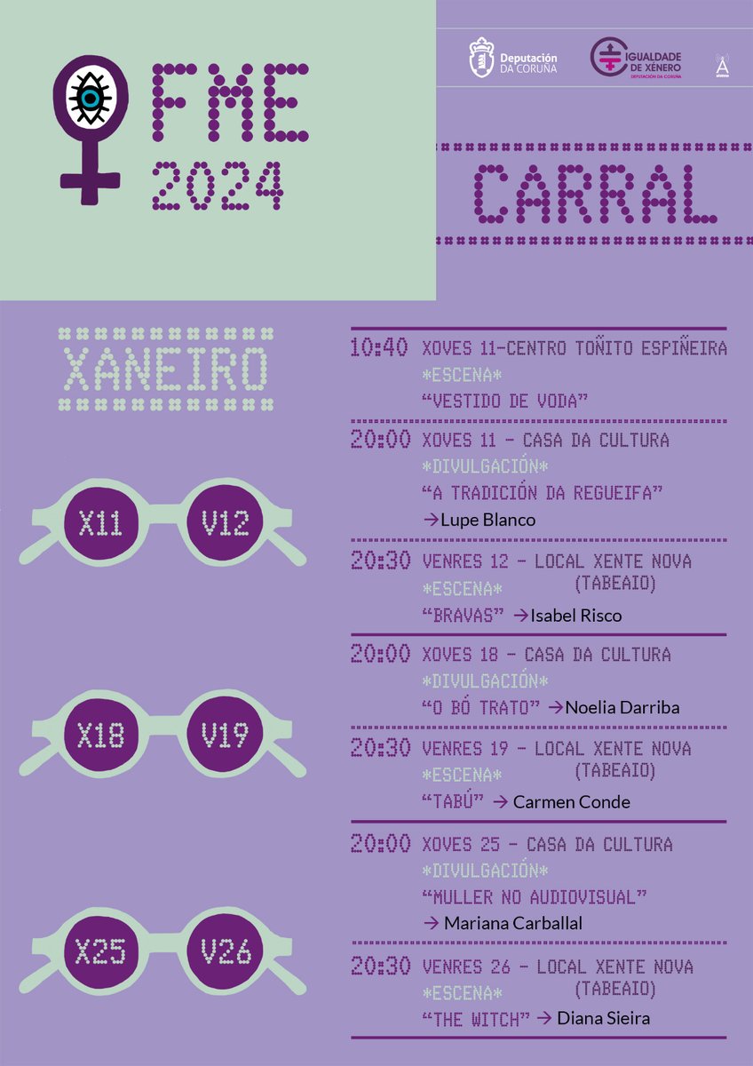 Cousas chulas que pasan en Carral, así a golpe de xaneiro