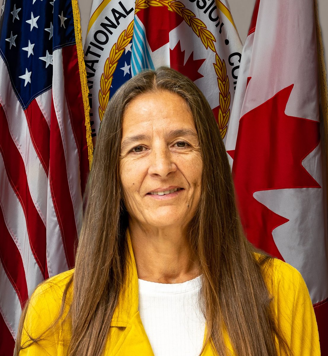 IJCsharedwaters's tweet photo. The IJC has a new Canadian 🇨🇦 Commissioner, Dr. Susan Chiblow (pictured), and current Canadian Commissioner Merrell-Ann Phare has been reappointed: https://t.co/sXXVkqIdf8 https://t.co/dhBgCxJ2HC