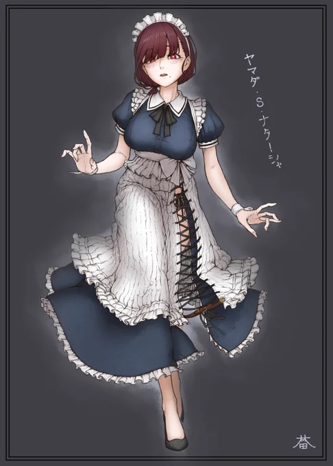 立ち絵から逃げないようにしてたら立ち絵しか描いてねぇわこいつ 
