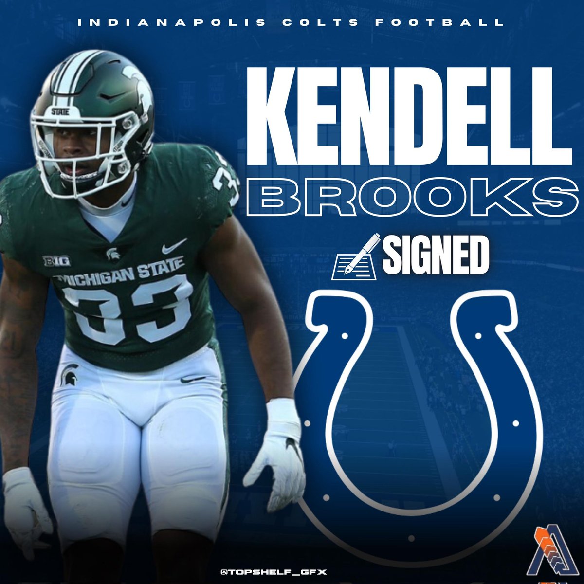 Signed, sealed and delivered❗️Congratulations @4thQtrKB ❗️@MSU_Football @Colts 🏈