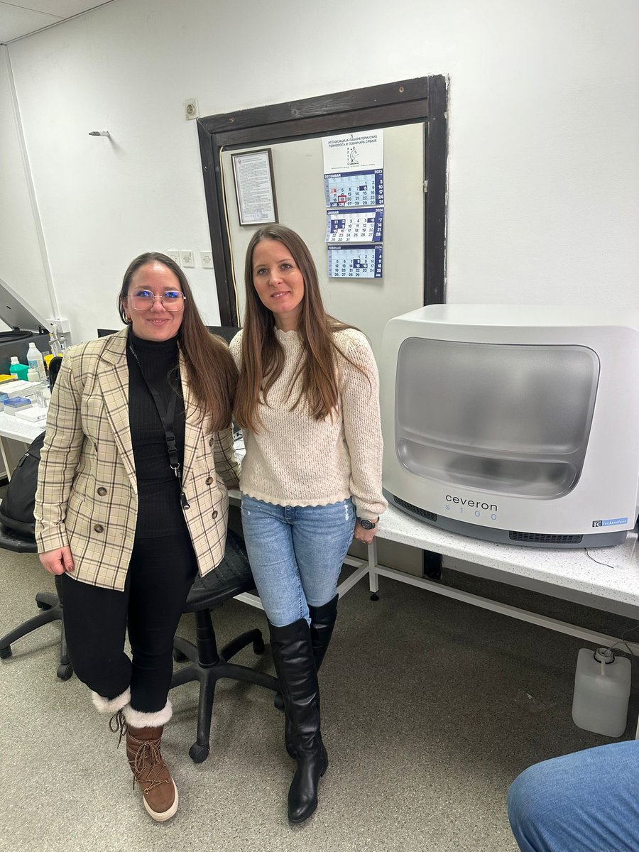 Technoclone's tweet photo. Hello from Sofija π₯° and the wonderful team of Vicor d.o.o. π€© ! First installation of the year successfully completed at the Institut of blood transfusion in #Vojvodina
#Ceveron_s100 an explosion of possibilities! π€π
#technofluor_adamts13 #thrombingeneration #technofluor_fxiii https://t.co/jmapbN6vkz