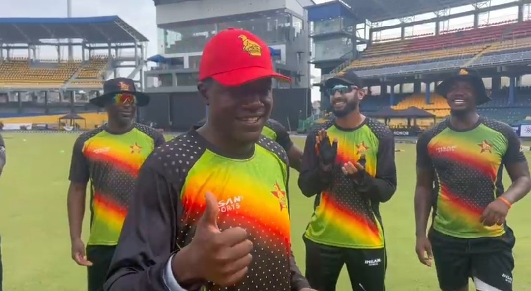 When you talk about a player who has earned their stripes..Tapiwa Mufudza comes to mind. Made his debut after cleaning up on the domestic front. Winning multiple bowling accolades across domestic First Class, 50 Over &amp; T20 comps.
Congratulations on your Debut for Zimbabwe #SLvZIM