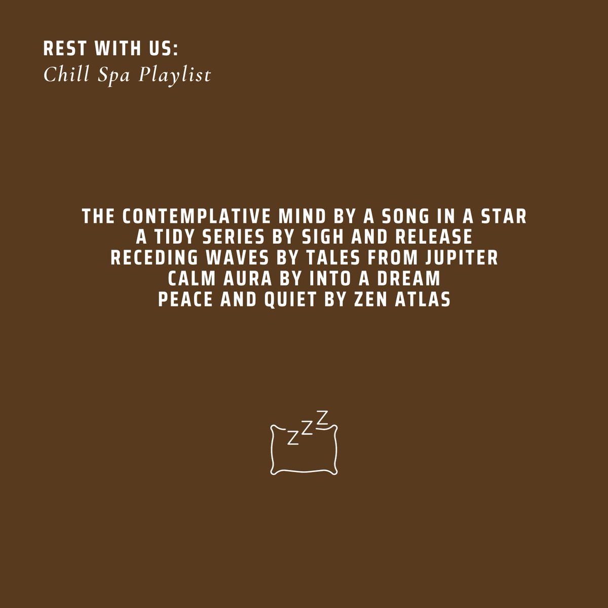 ChillPalmSounds's tweet image. Make your day extra relaxing with our Chill Spa Playlist🕊️ Light some candles, let the bathwater run and close your eyes to the gentle sounds of these meditative melodies🍃 (Link in bio to start listening)
#spaday #spamusic #spa #relaxingmusic #chillpalm #chillpalmsounds