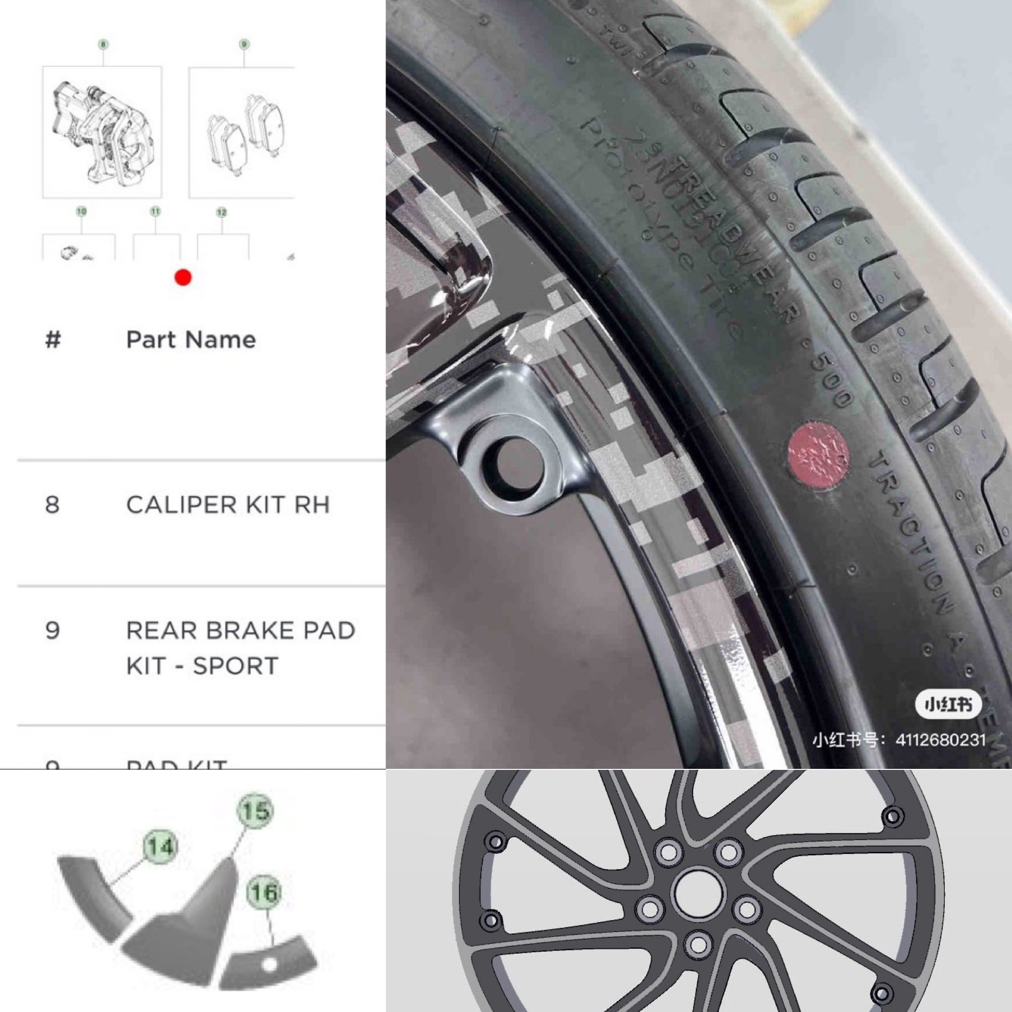 Model 3 Highland: Ludicrous performance variant and new wheel design leaked  via Tesla Parts Catalog - Tesla Oracle