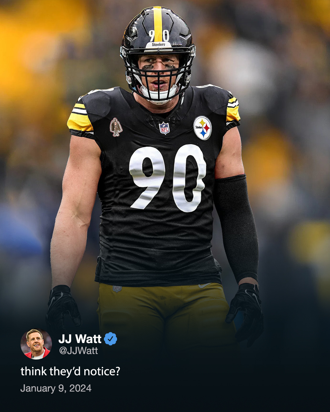 Jj watt sales steelers