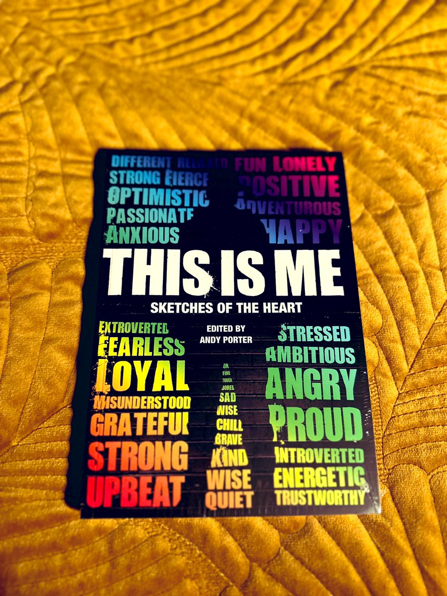 D11kim's tweet image. My eldest Spencer (12) had a piece of creative writing chosen at school by @YoungWritersCW to appear in this wonderful book, and I just got our copy in the post which I will now cherish forever!!! #proudaspunch #memorybox