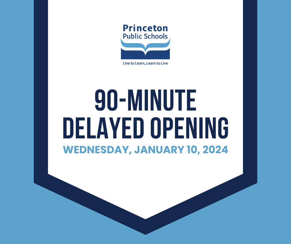 90-MINUTE DELAYED OPENING ON WEDNESDAY, JANUARY 10, 2024 Due to the forecasted severity of the storm, all PPS schools will have a 90-minute delayed opening tomorrow, Wednesday, January 10th.