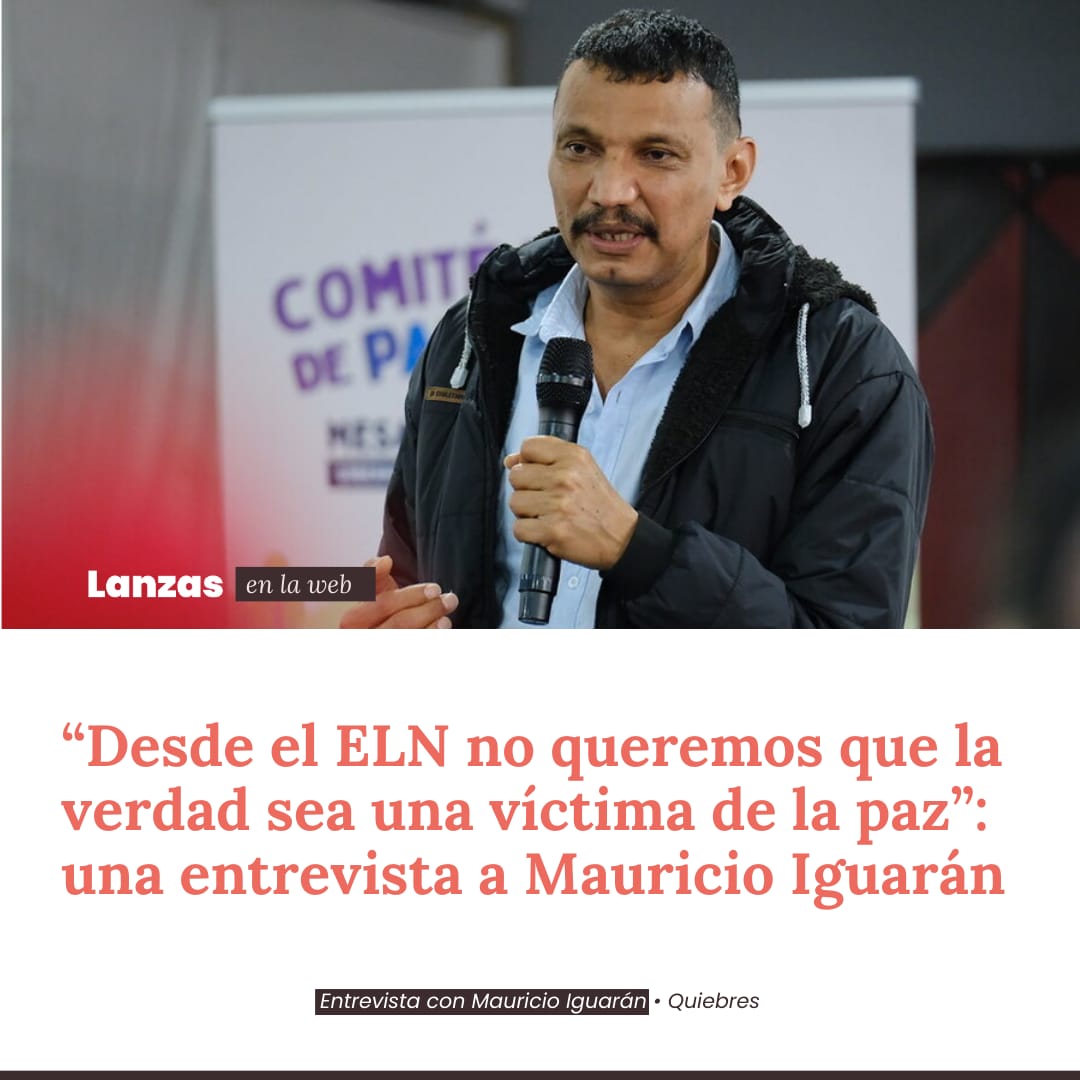 lanzasyletras's tweet photo. ❤🔥Una vida de actividad clandestina puesta a disposición de un nuevo intento de paz en el país. Mauricio Iguarán, un experimentado guerrillero del ELN habló con nosotros en torno a la última guerrilla de izquierdas en el país...🧶 https://t.co/zlGpET8iJA