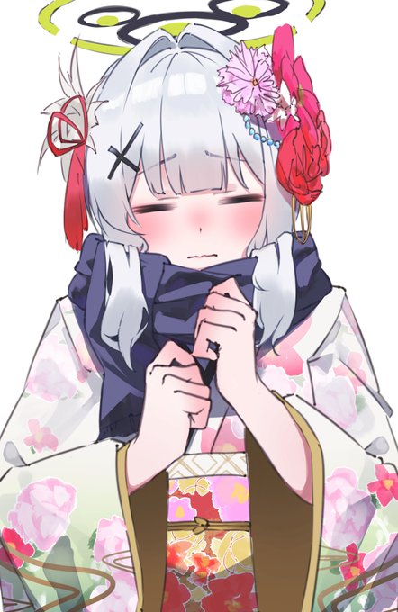 #ブルアカ さむいよ、先生... 