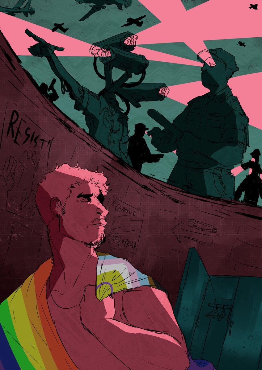 Hi #PortfolioDay, I'm Fared, a disabled narrative designer, comic artist and illustrator from sunny Malaysia! 
My work explores themes of community and belonging in navigating marginalised identities
📧contact@farideacs.xyz 
🌐farideacs.xyz 
☕ko-fi.com/farideacs