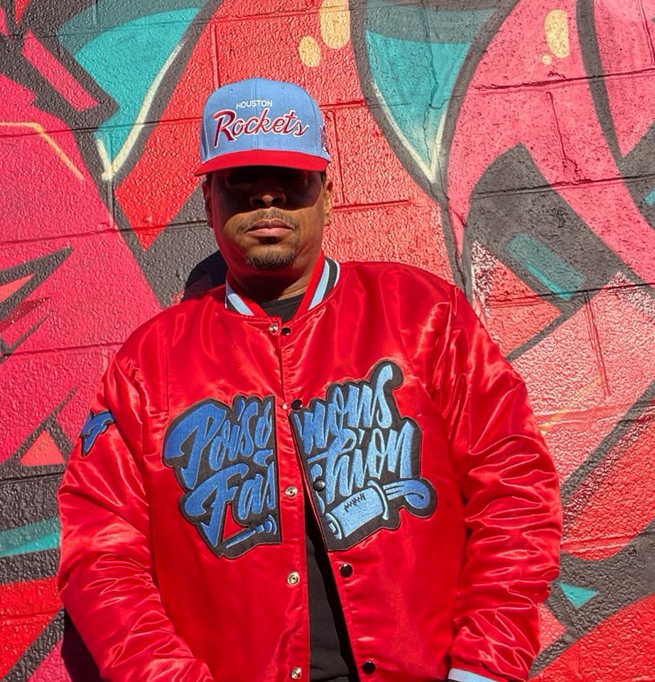 Poisonous2020's tweet image. Poisonous Fashion logo varsity jacket 
#poisonousfashion #logojacket #teamjacket #pf #streetwear