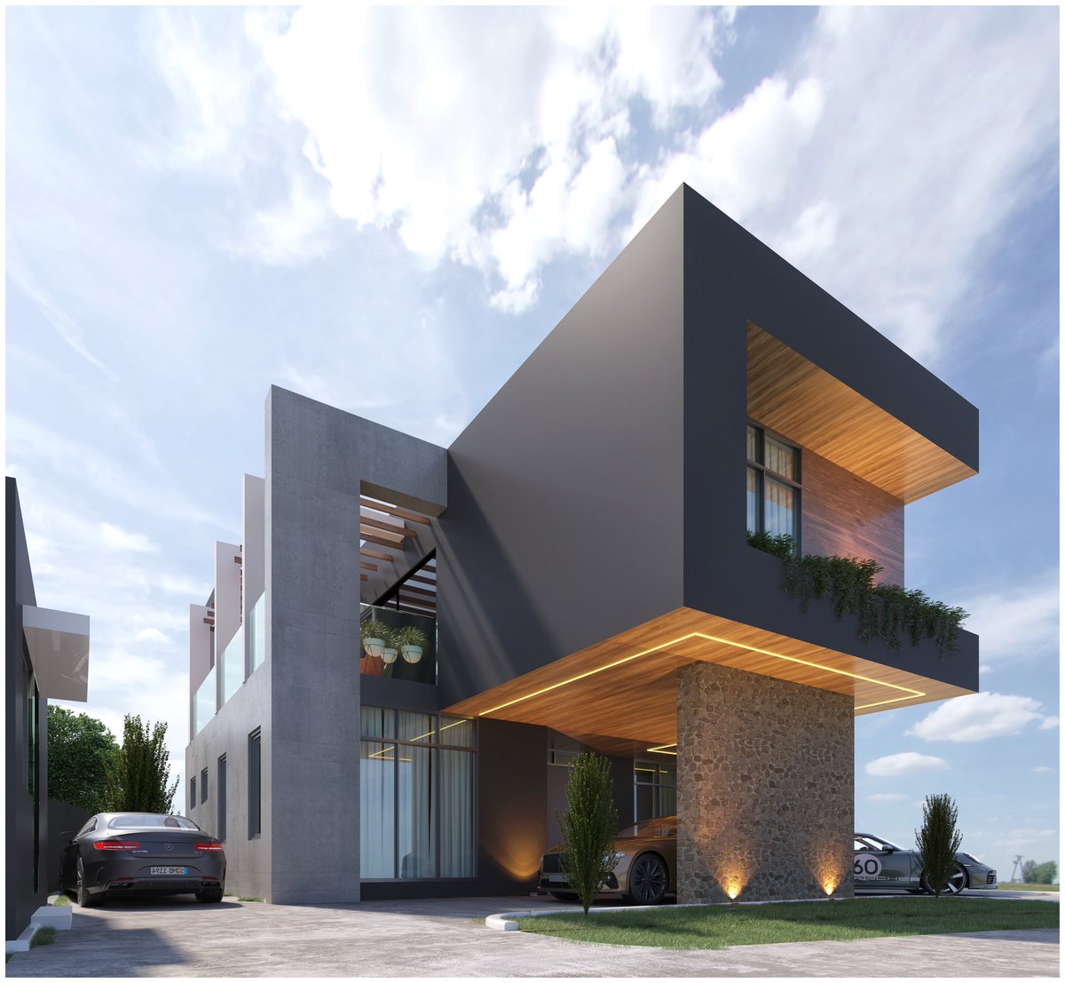 man_Pinho's tweet photo. We take great pleasure in developing new projects everyday,we are super proud to present visuals for this anazing 2 level 4 bedroom -(penthouse) project in the heart of Kwabenya-Accra. Enjoy! https://t.co/JDuOfuur2c