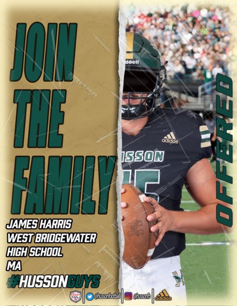 Blessed to receive another offer from Husson University thankyou to coach <a href="/QBCoachWhite/">EJ White</a> for helping me in the process. #GOEAGLES